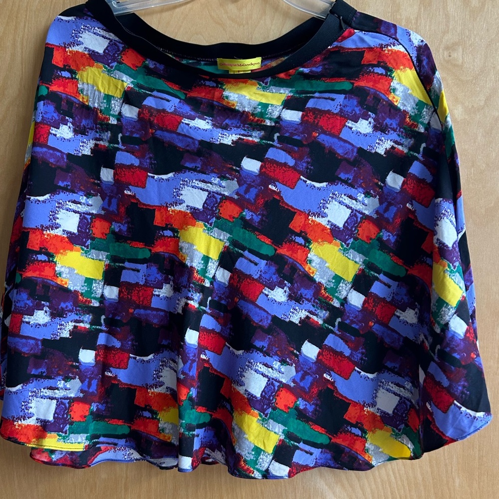 Catherine Malandrino Silk Mini Skirt, Size 4
